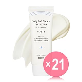PURITO - Daily Soft Touch Sunscreen (x21) (Bulk Box)