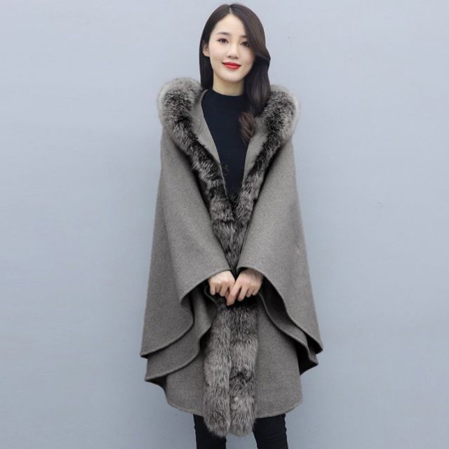 Womens Cape Open Front Cape Coat GAMISOTE Womens Split Sleeve Cape
