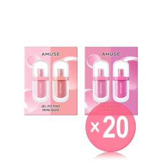 AMUSE - Jel-Fit Tint Mini Duo Set - 2 Types (x20) (Bulk Box)