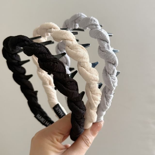 Mentosi-Plain Braided Headband