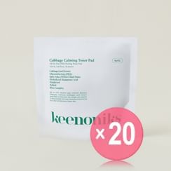 keenoniks - Cabbage Calming Toner Pad Refill Only (x20) (Bulk Box)