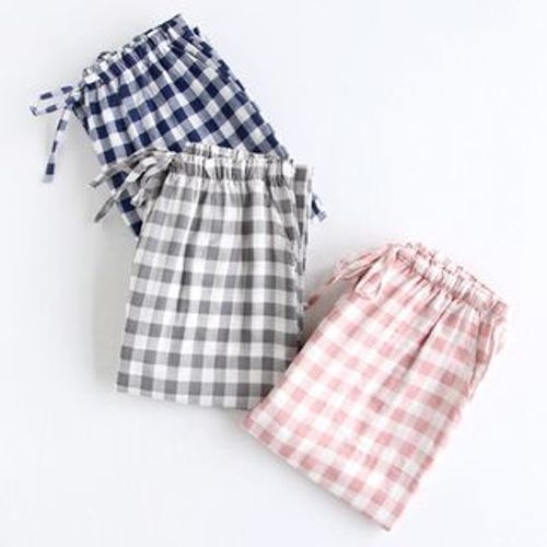MelMount - Couple Matching Plaid Pajama Pants (Various Designs)