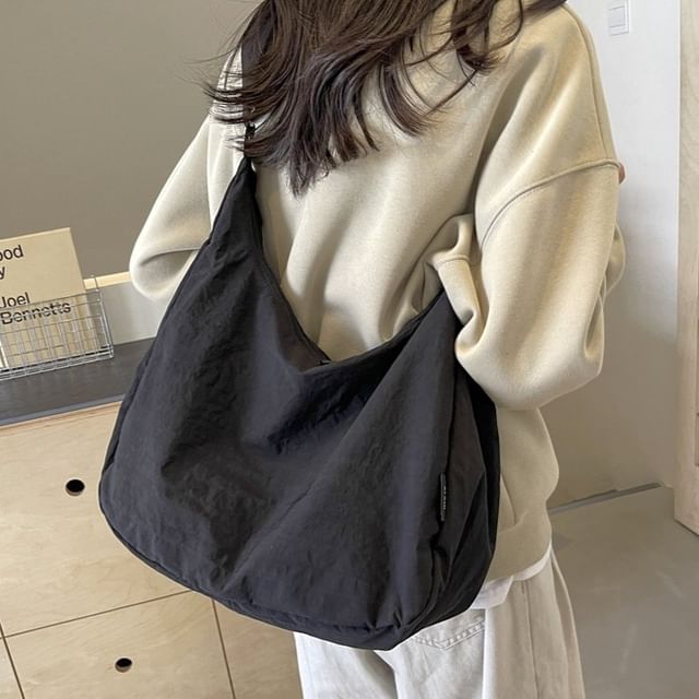 Hikuozy-Plain Crossbody Bag