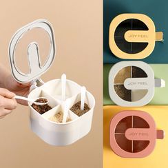 Home Simply - 塑胶多格调味容器 Home Simply - 塑胶多格调味容器