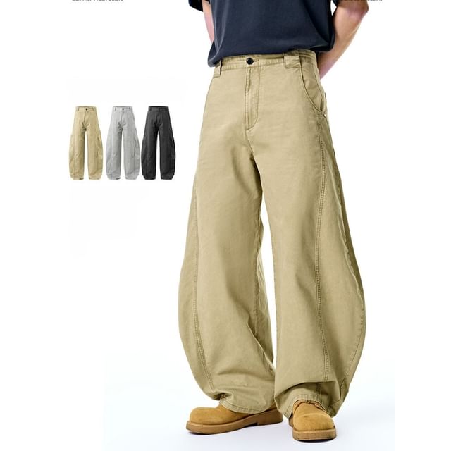 Newin-Dyed Scimitar Pants