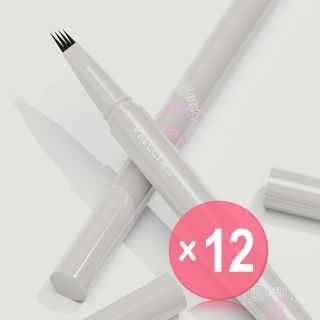 VEECCI - Freely Painted Liquid Eyebrow Pencil - 3 Colors (x12) (Bulk Box)