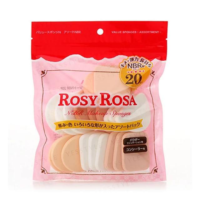 Chantilly-Rosy Rosa Nbr Make Up Sponge