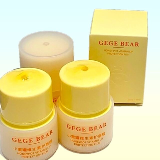 Gege Bear-Honey Pot Vitamin Lip Balm - Baume à lèvres