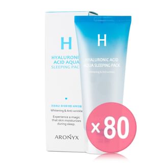 MediFlower - ARONYX Hyaluronic Acid Aqua Sleeping Pack (x80) (Bulk Box)