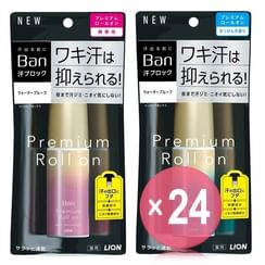 LION - Ban Premium Gold Label Deodorant Roll-On (x24) (Bulk Box)