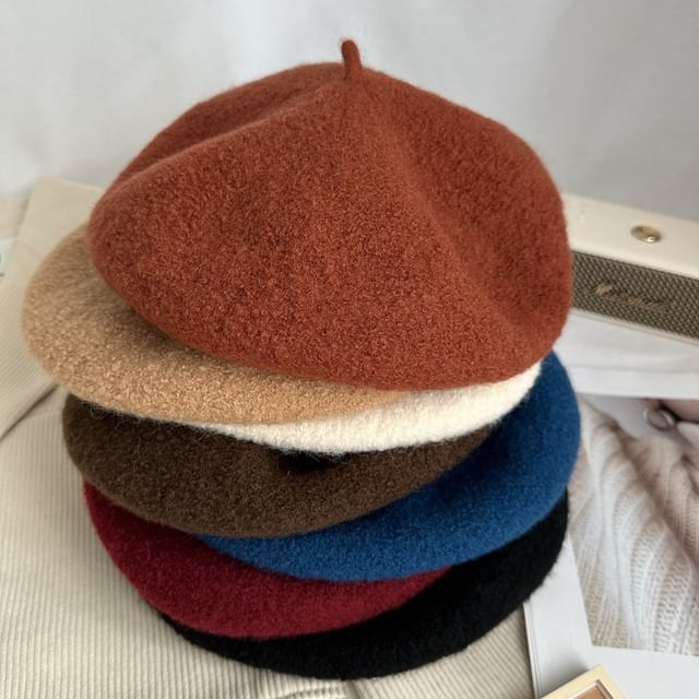 Nikifa-Plain Woolen Beret