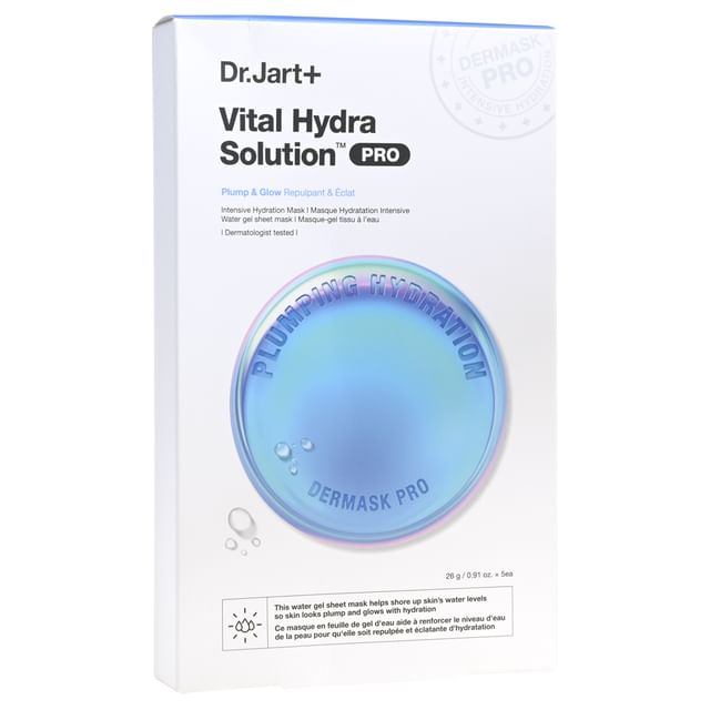 Dr- Jart-Dermask Vital Hydra Solution Pro Set - Set Maschera Viso Idratante-26 G X 5 Pezzi
