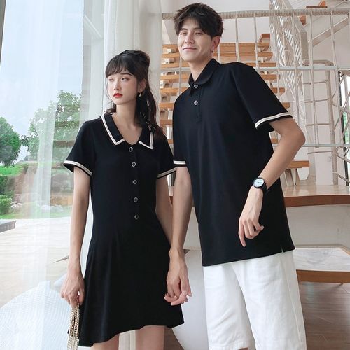 【herlipto】Short Sleeve Polo Mini Dress Short Sleeve Polo Mini Dress