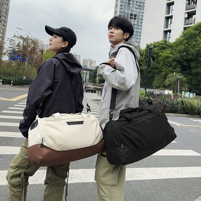 Hikuozy-Nylon Zip Carryall Bag