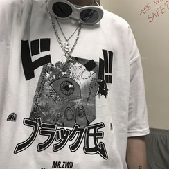 Banash - 日文字中袖T裇 Banash - 日文字中袖T裇