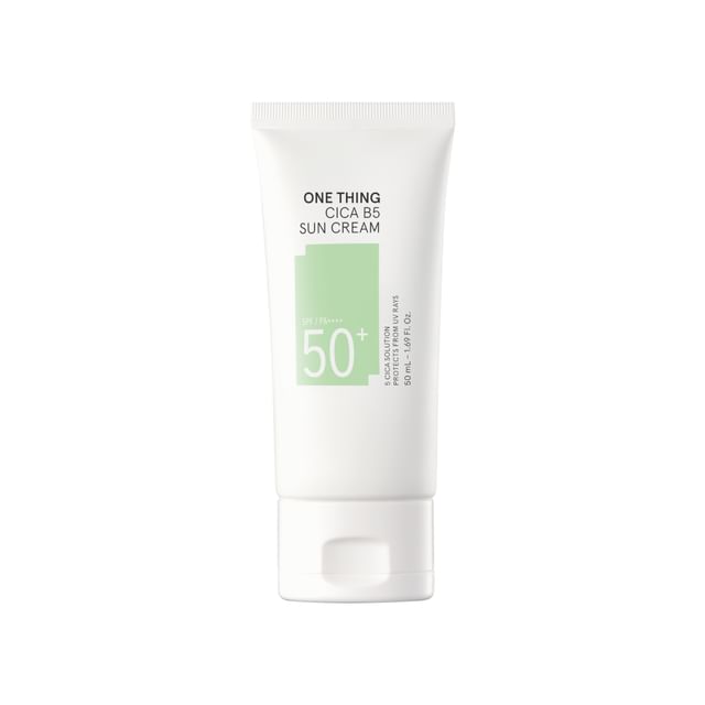 ONE THING-Cica B5 Sun Cream - Crème solaire apaisante cica