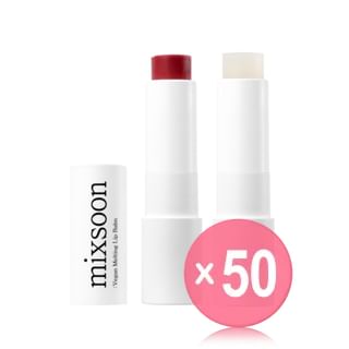 mixsoon - Vegan Melting Lip Balm - 2 Types (x50) (Bulk Box)
