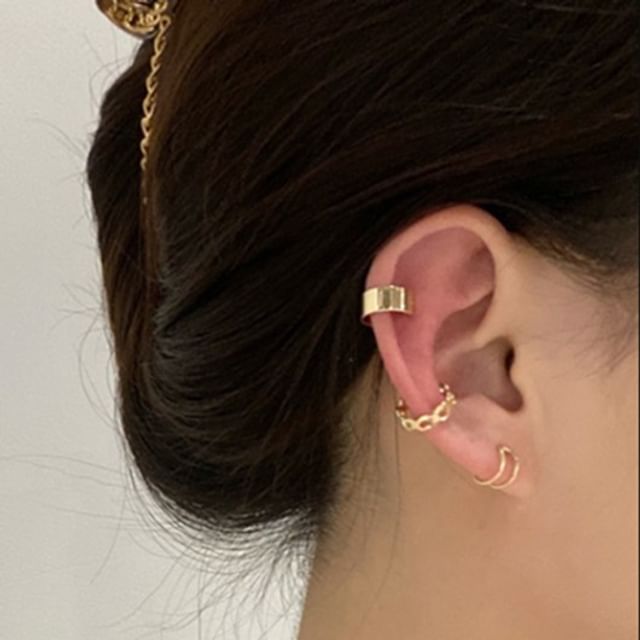 Hansha-Metallic Ear Cuff Set