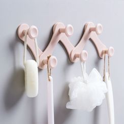 MyHome - Retractable Plastic Adhesive Wall Hook MyHome - Retractable Plastic Adhesive Wall Hook