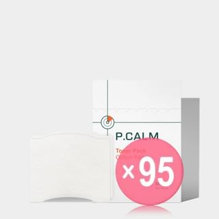 P.CALM - Toner Pack Cotton Pad (x95) (Bulk Box)