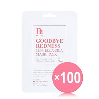Benton - Goodbye Redness Centella Mask Pack (x100) (Bulk Box)