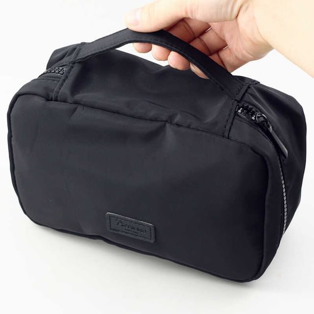 YOUWELL-Plain Travel Makeup Bag
