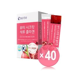 BOTO - Beauty Secret Pomegranate Collagen (x40) (Bulk Box)