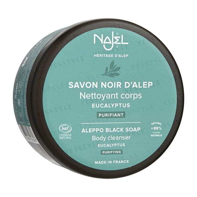 Najel-Black Aleppo Soap with Eucalyptus