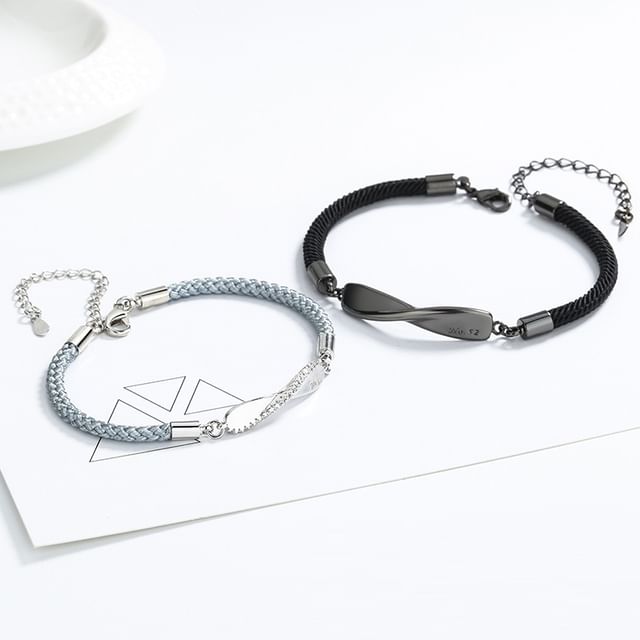 Tinseltown-Couple Matching Cord Bracelet