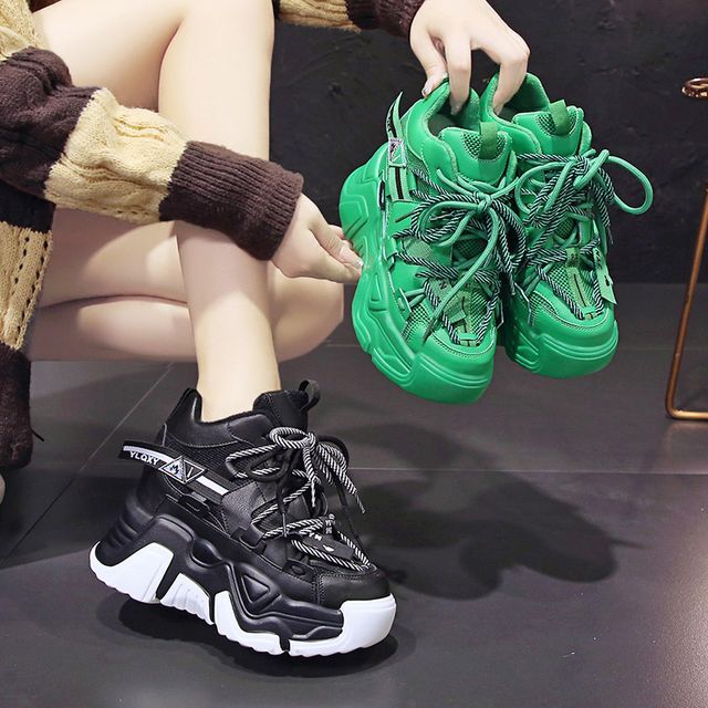 hidden wedge platform sneakers