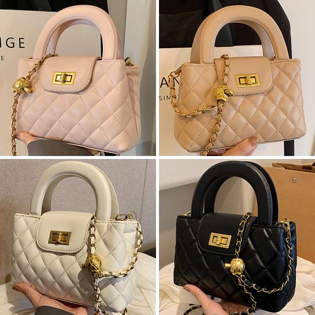 Basaran-Quilted Crossbody Bag