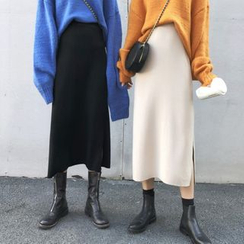 Bloombloom - Knit Midi Skirt Bloombloom - Knit Midi Skirt