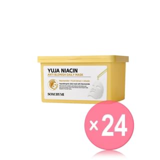 SOME BY MI - Yuja Niacin Anti Blemish Daily Mask (x24) (Bulk Box)