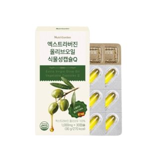 JUNGWONSAM - NutriGarden Extra Virgin Olive Oil Vegetable Capsules Q