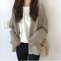 korean cardigan outfit