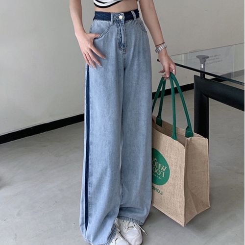 Dear Yours - High-Waist Baggy Jeans