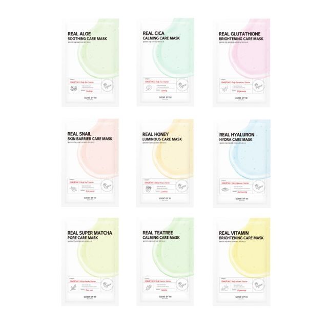 SOME BY MI - Real Care Mask Set - 10 Types | YesStyle