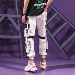 DuckleBeam - Color-Block Cropped Cargo Pants DuckleBeam - Color-Block Cropped Cargo Pants