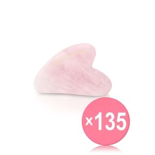 THE PURE LOTUS - Rose Quartz Guasha (x135) (Bulk Box)