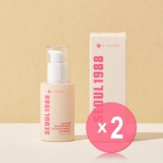 KSECRET - SEOUL 1988 Boosting Serum : Collagen Complex 7 + Red Ginseng 2pcs Bundle Set