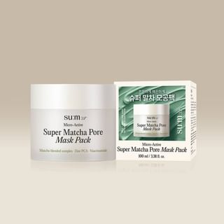 su:m37 - Micro-Active Super Matcha Pore Mask Pack