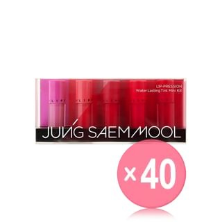 JUNG SAEM MOOL - Lip-Pression Water Lasting Tint Mini Kit (x40) (Bulk Box)