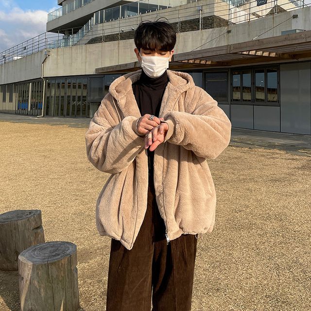 MRCYC-Hooded Fleece Zip-Up Jacket