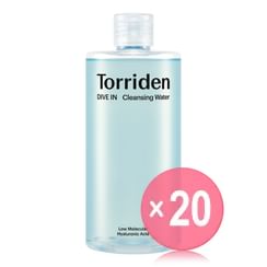 Torriden - DIVE-IN Low Molecular Hyaluronic Acid Cleansing Water (x20) (Bulk Box)