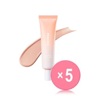 Peach C - Beige Glow Make Up Base 5pcs Bundle Set