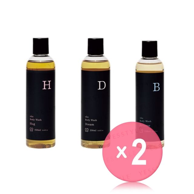 uka-Body Wash 2pcs Bundle Set