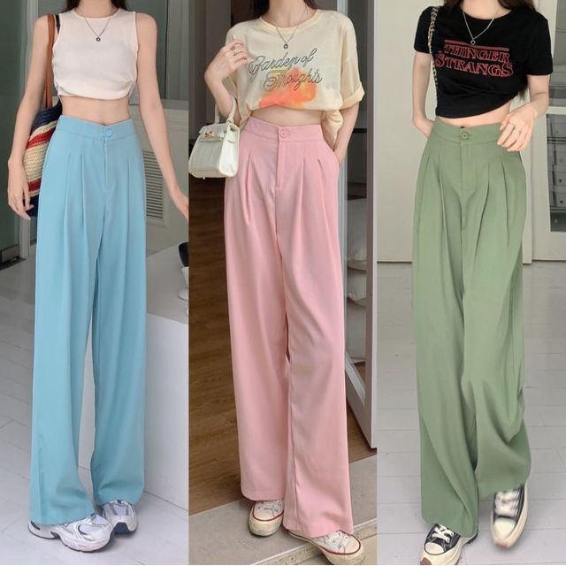 Gilmort-High Waist Dress Pants