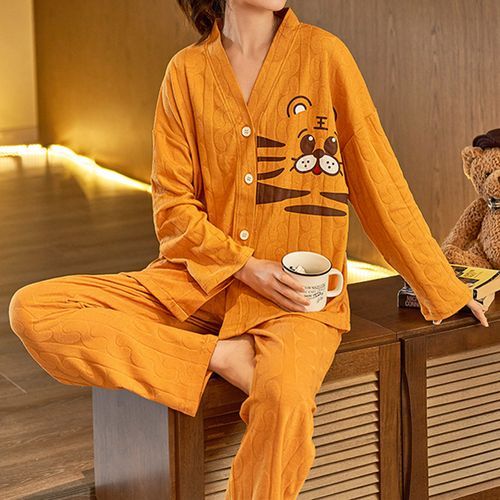 Sweetzer - Pajama Set: Camisole + Pants + Cardigan