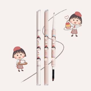 VEECCI - Dual-Ended Gel Eyeliner Chibi Maruko Chan Edition - 2 Colors