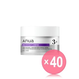 Anua - Retinol 3 Peptide Night Repair Cream (x40) (Bulk Box)